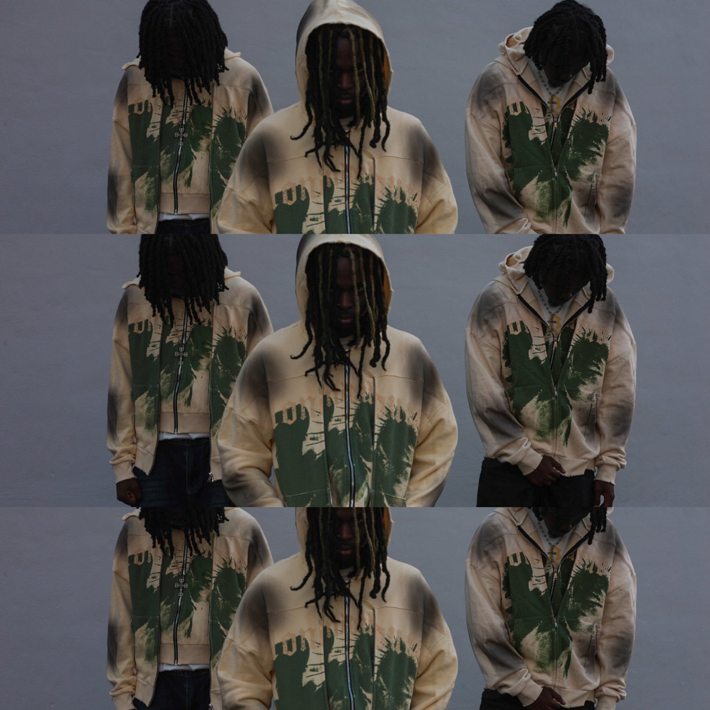 multi-K0LLIS0N HOODIE